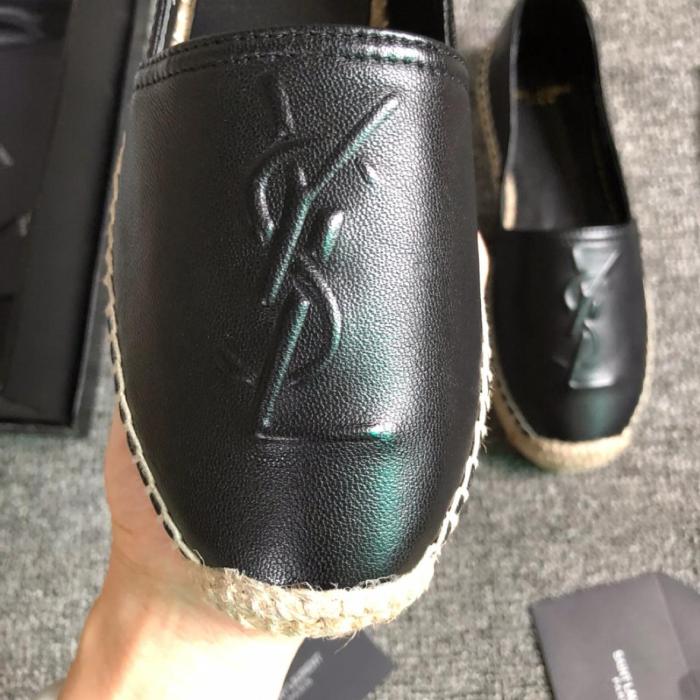 Saint Laurent logo-motif espadrilles Women's