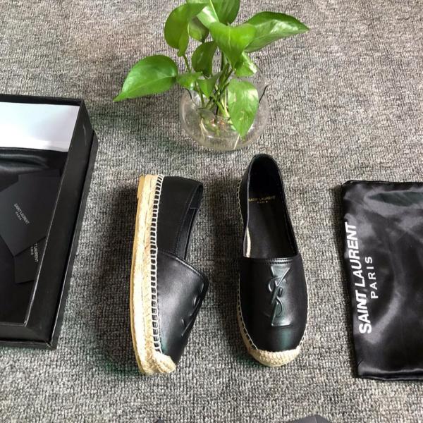 Saint Laurent logo-motif espadrilles Women's