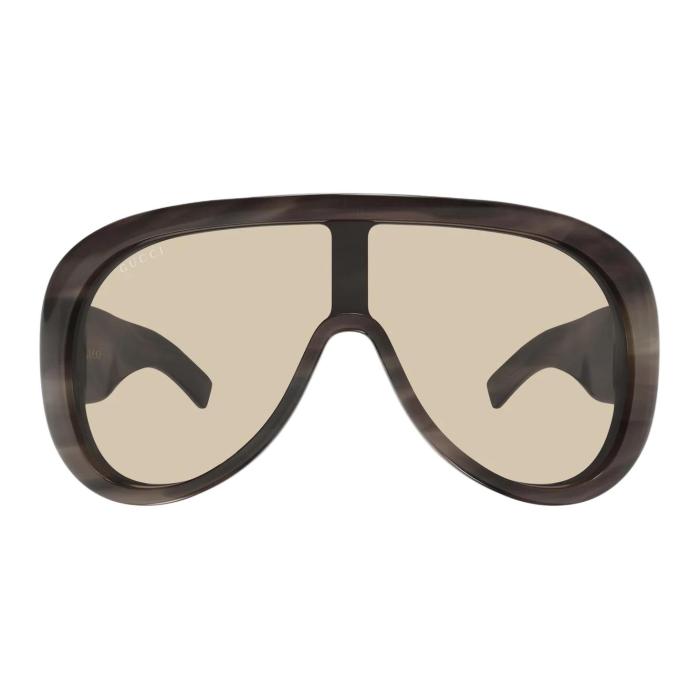Gucci oversized pilot sunglasses