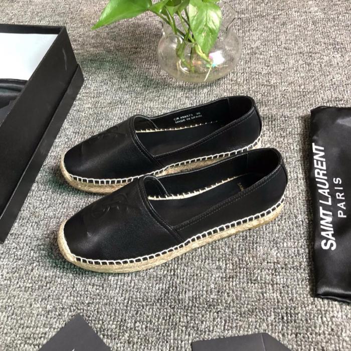 Saint Laurent logo-motif espadrilles Women's