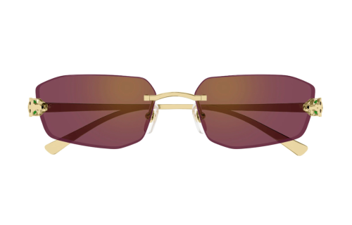 Cartier Geometric Frame Sunglasses