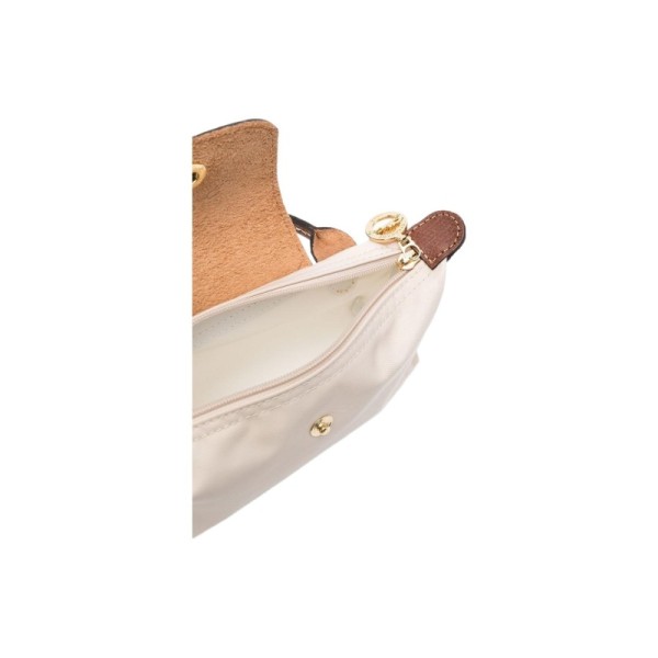 LONGCHAMP Le Pliage Recycled Canvas With Leather Trim Dumpling Bag Handbag Women's Paper Color 34175089555 size 17*6*11cm