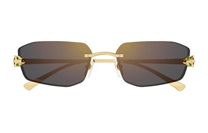 Cartier Geometric Frame Sunglasses