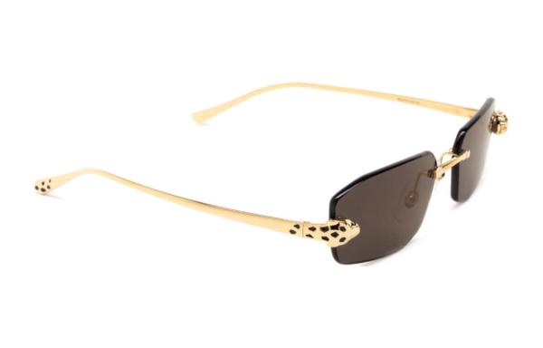 Cartier Geometric Frame Sunglasses