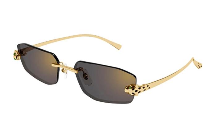 Cartier Geometric Frame Sunglasses
