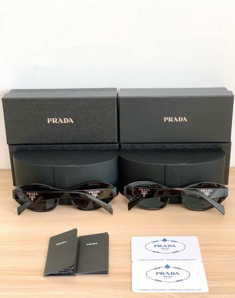 PRADA Eyewear Butterfly Frame Sunglasses