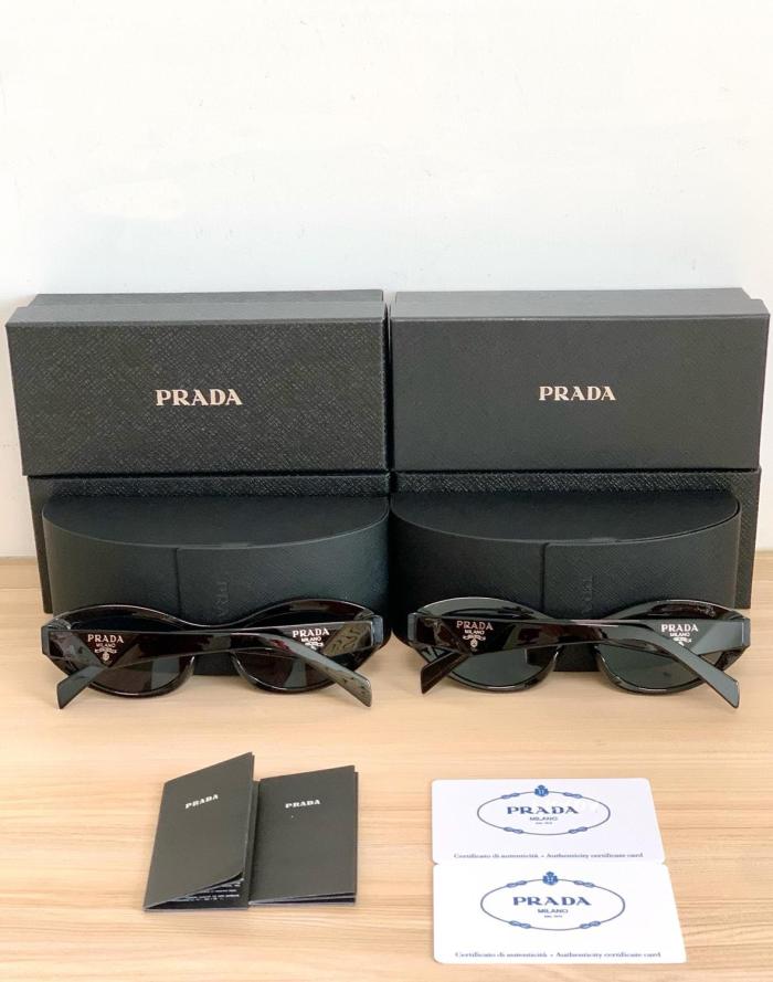 PRADA Eyewear Butterfly Frame Sunglasses