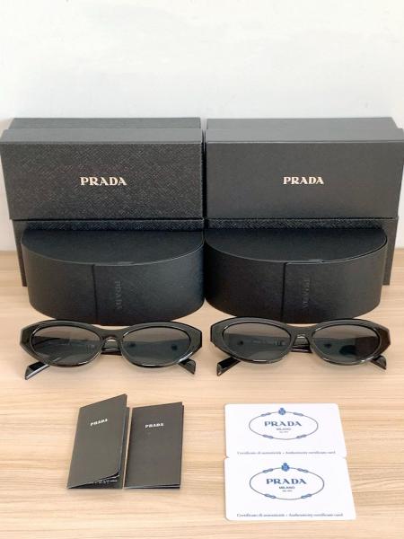 PRADA Eyewear Butterfly Frame Sunglasses