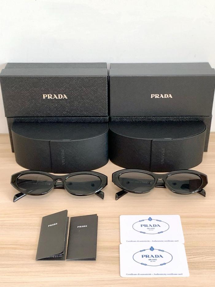 PRADA Eyewear Butterfly Frame Sunglasses