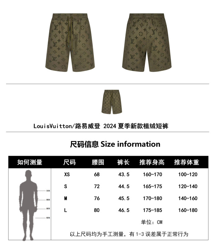 LOUIS VUITTON FW26 Casual Shorts Men's