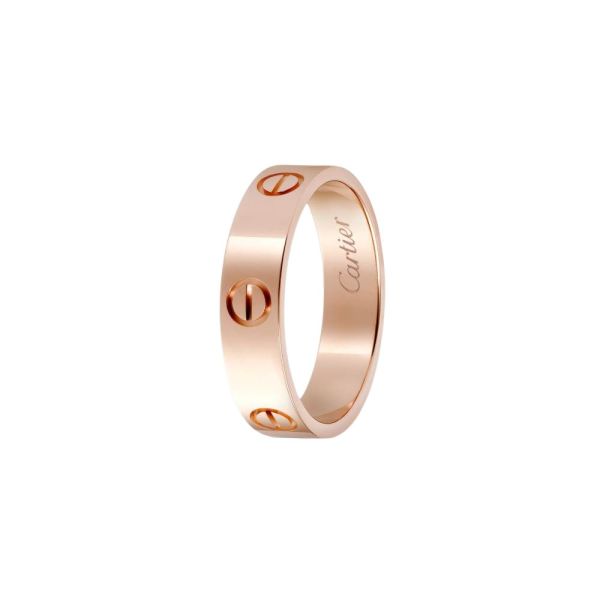 Cartier 2010s 18K Rose Gold Love Ring