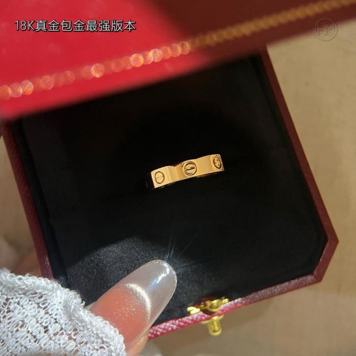 Cartier 2010s 18K Rose Gold Love Ring