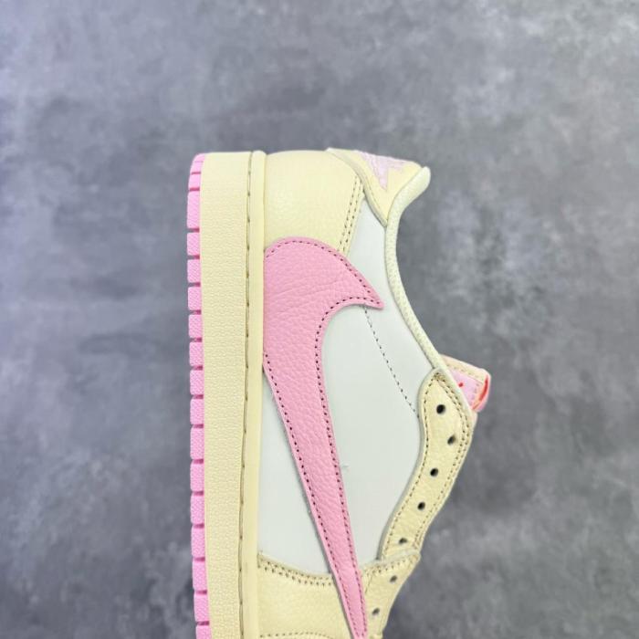 Jordan x Travis Scott Air Jordan 1 Low top Vintage Basketball Shoes