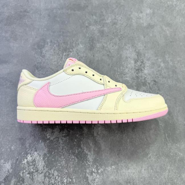 Jordan x Travis Scott Air Jordan 1 Low top Vintage Basketball Shoes