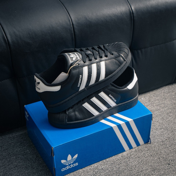 adidas Superstar 2 Core Black Cloud White