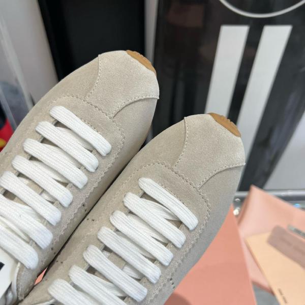 MIU MIU Low top Casual Shoes Women's Beige