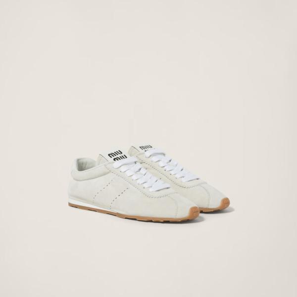 MIU MIU Low top Casual Shoes Women's Beige