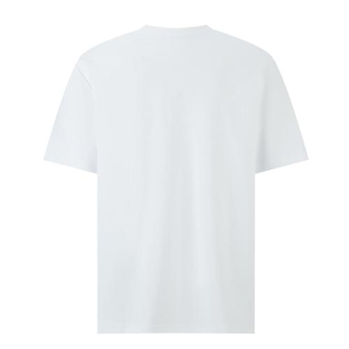 PRADA Logo Plaque Crewneck T Shirt