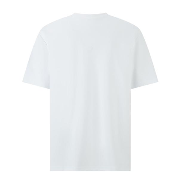PRADA Logo Plaque Crewneck T Shirt