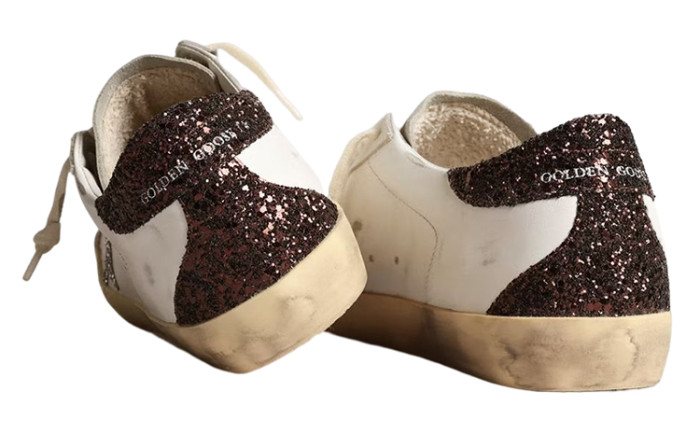 Golden Goose Super-Star Leather Star Low-top Fashion Sneakers White Distressed Version