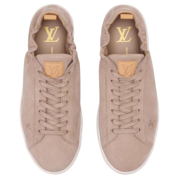 LOUIS VUITTON Soft Low top Skateboard Shoes Men's Umber