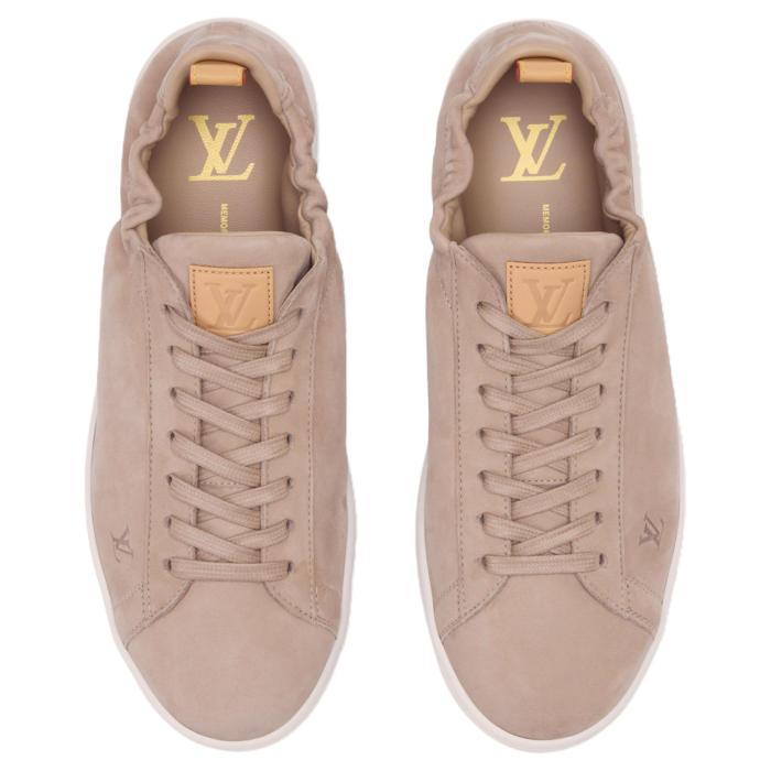 LOUIS VUITTON Soft Low top Skateboard Shoes Men's Umber