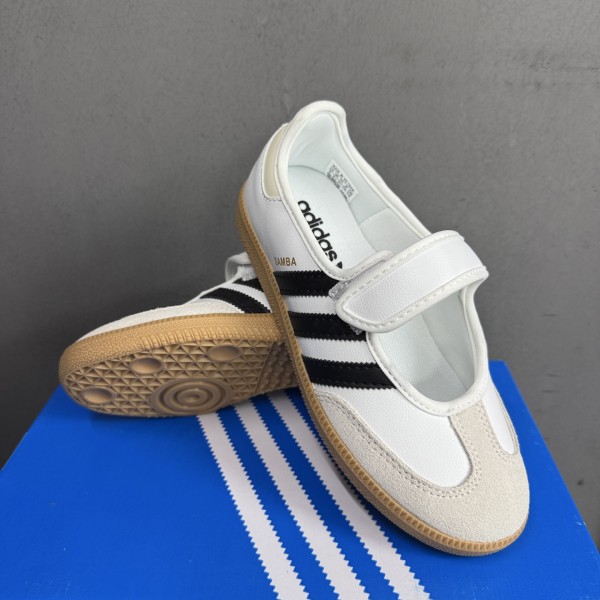 adidas Samba Jane White Black Gum (Women's)