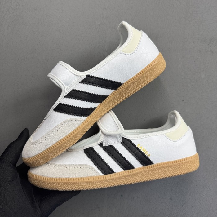 adidas Samba Jane White Black Gum (Women's)