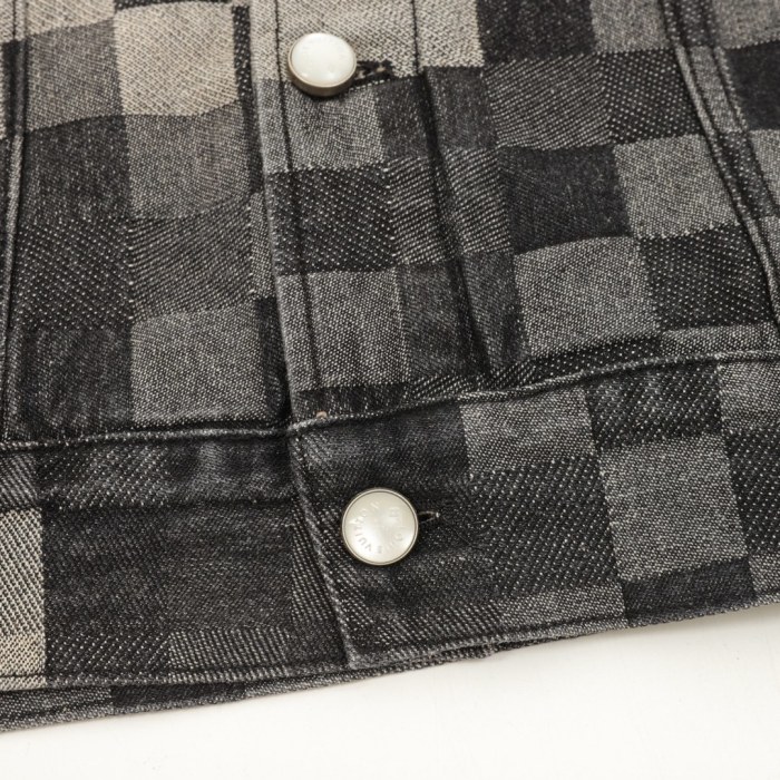 LOUIS VUITTON Lv Damoflage Classic Denim Jacket