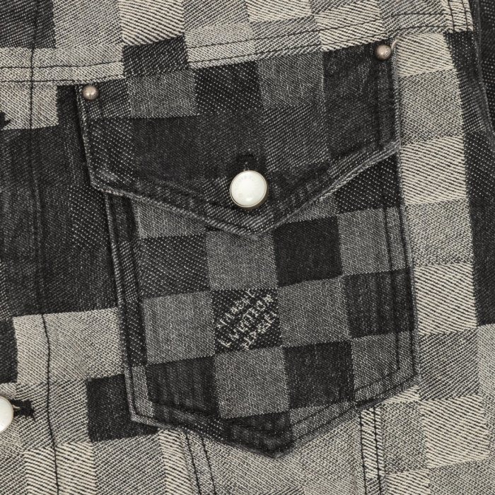 LOUIS VUITTON Lv Damoflage Classic Denim Jacket