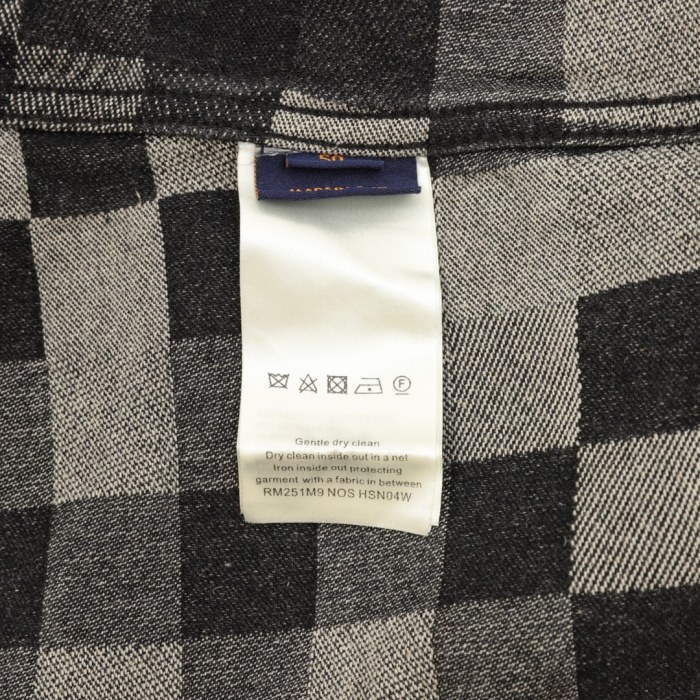 LOUIS VUITTON Lv Damoflage Classic Denim Jacket