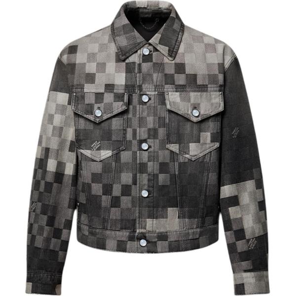 LOUIS VUITTON Lv Damoflage Classic Denim Jacket