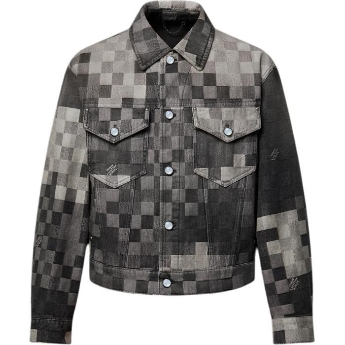 LOUIS VUITTON Lv Damoflage Classic Denim Jacket