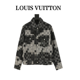 LOUIS VUITTON Lv Damoflage Classic Denim Jacket