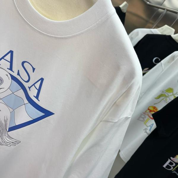 CASABLANCA Par Avion Screen Printed T shirt