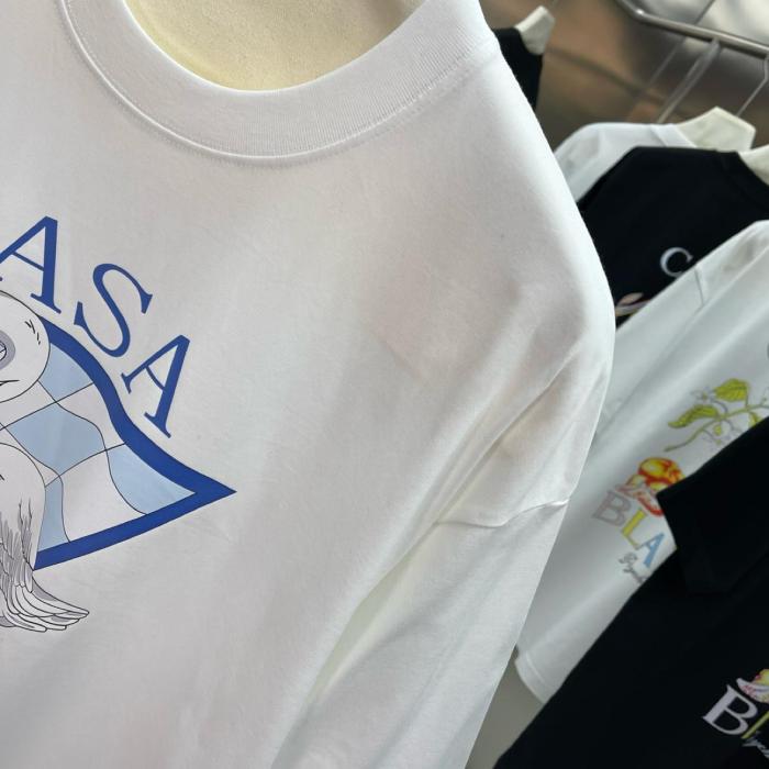 CASABLANCA Par Avion Screen Printed T shirt