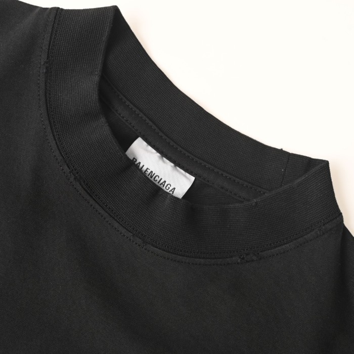 Balenciaga Paris Moon Double Front T Shirt