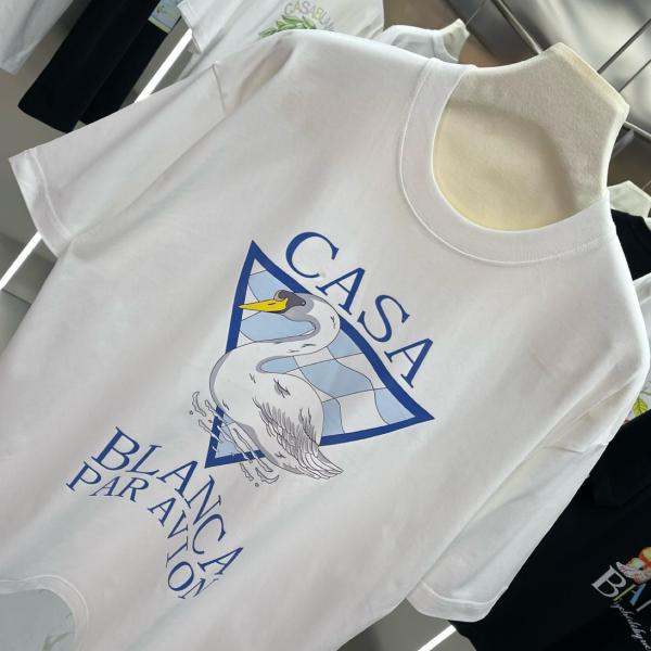 CASABLANCA Par Avion Screen Printed T shirt