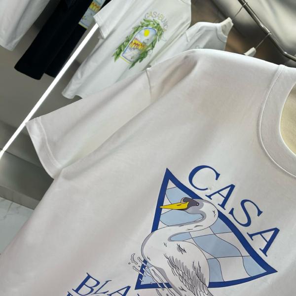 CASABLANCA Par Avion Screen Printed T shirt