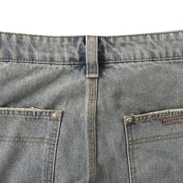 Chrome Hearts Denim Shorts Unisex