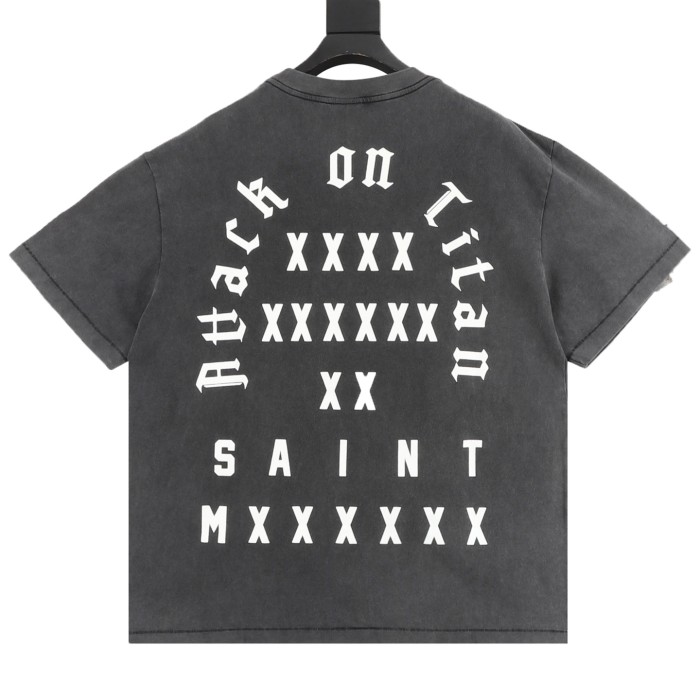 SAINT Mxxxxxx x JINJIDEJUREN,LIANMINGKUAN SS26 T Shirt Unisex