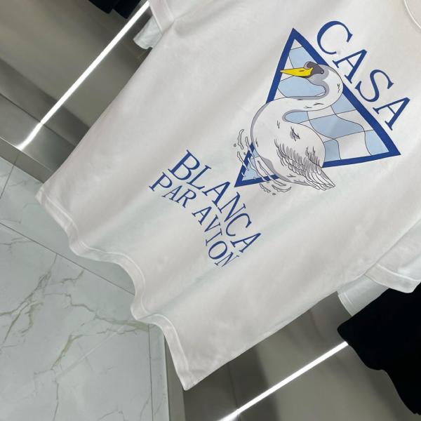 CASABLANCA Par Avion Screen Printed T shirt