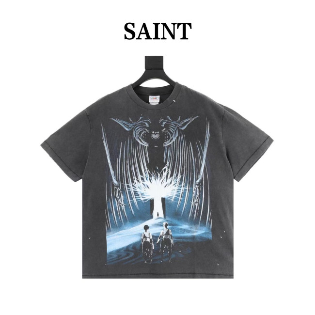 SAINT Mxxxxxx x JINJIDEJUREN,LIANMINGKUAN SS26 T Shirt Unisex
