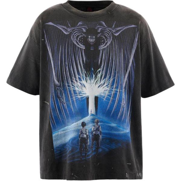 SAINT Mxxxxxx x JINJIDEJUREN,LIANMINGKUAN SS26 T Shirt Unisex