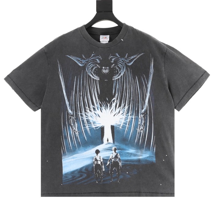 SAINT Mxxxxxx x JINJIDEJUREN,LIANMINGKUAN SS26 T Shirt Unisex