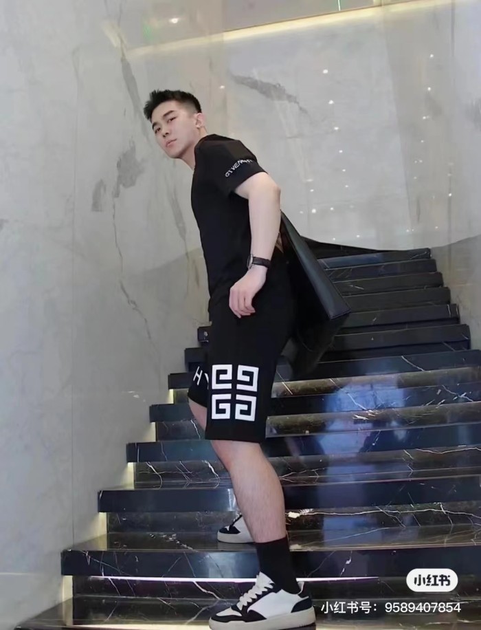 Givenchy Casual Shorts Men's Black