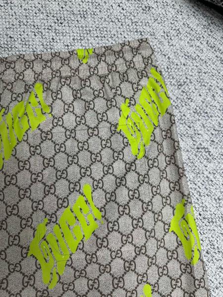 GUCCI Printed Technical Poplin Swim Shorts