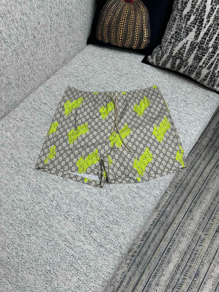 GUCCI Printed Technical Poplin Swim Shorts