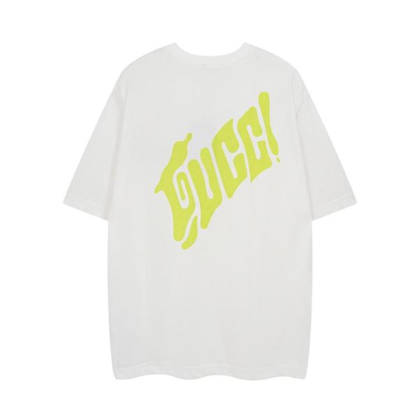GUCCI Embroidered Cotton Jersey T shirt