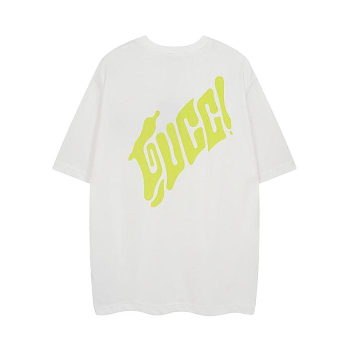 GUCCI Embroidered Cotton Jersey T shirt
